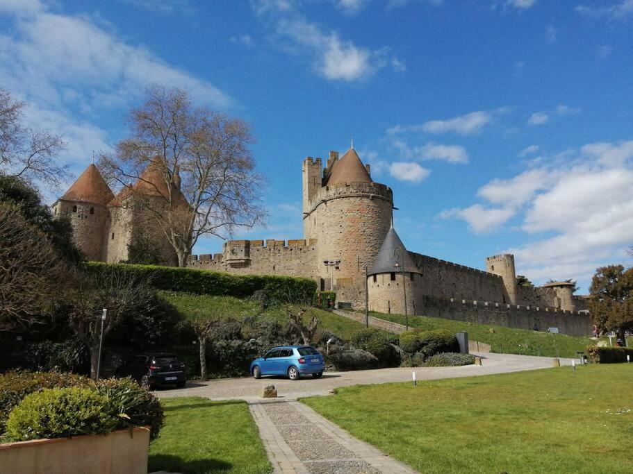 Le Soleil D Eugenie Appartement Dans Residence Avec Piscine Commune Pres De Carcassonne Olonzac Esterno foto